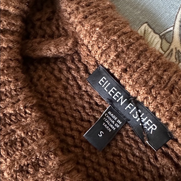 Eileen Fisher brown sweater - Picture 12 of 13
